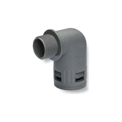 Муфта для гофрированных труб WEYER WQW-M20G/AD21.2 - коннектор угловой, нар. M20x1.5 WE1700700