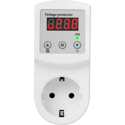 Реле контроля напряжения РЕЛЕОН в розетку 230В, 16А, RV611823016