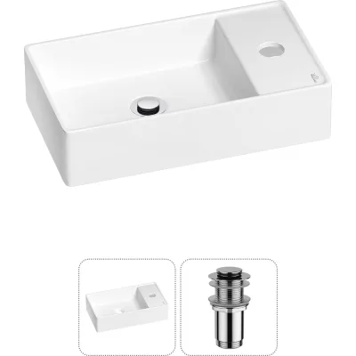 Мини-раковина для ванной комнаты или туалета Wellsee WC Area в наборе 2 в 1 20213610R
