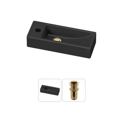 Комплект Wellsee 2 в 1 Lavinia Boho Bathroom Sink накладная/подвесная раковина 38x14 см 20215927R