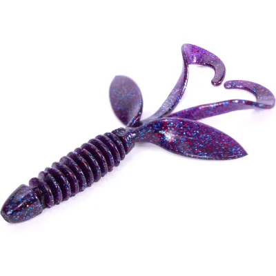 Твистеры съедобные искусственные Lucky John LJ Pro Series HOGY TAIL 2,5in (06.35)/S63, 9шт 140217-S63