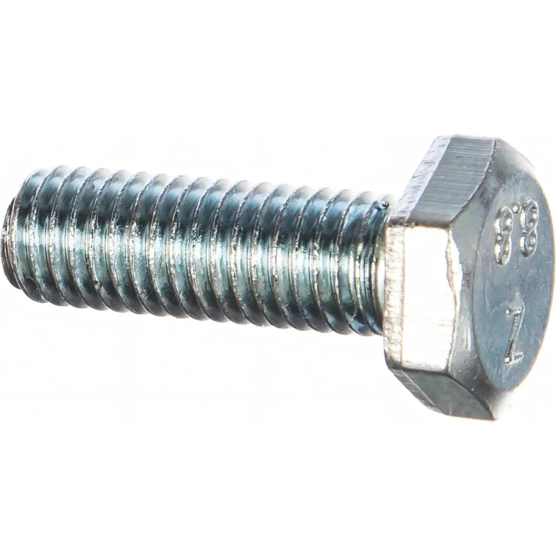 Болт DIN933 с шестигранной головкой оцинкованный М10x30 10 шт Zitar 102976
