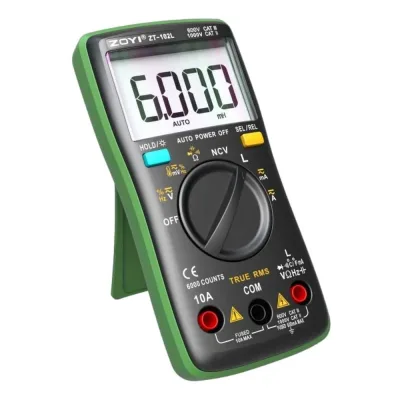 Мультиметр-автомат индуктивность ёмкость частота ZOYI ZT-102L NCV Z109