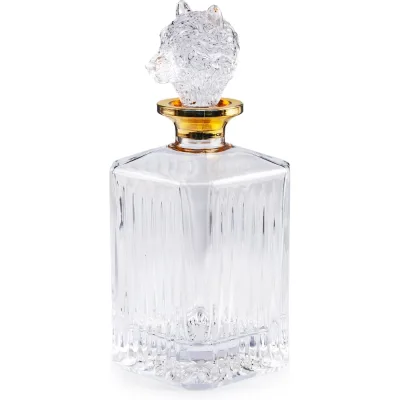 Штоф для крепких напитков GLASSERIE SPIRIT OF WOLF 850 мл GL009
