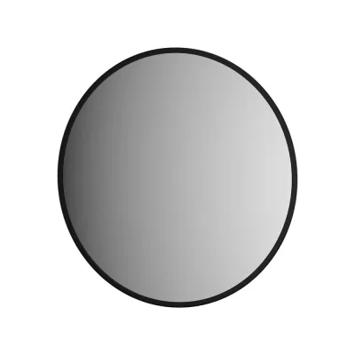 Зеркало с окантовкой EVOFORM (Ø50 cm) (Черный цвет) BY 0451