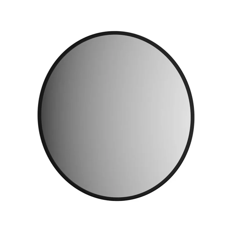 Зеркало с окантовкой EVOFORM (Ø50 cm) (Черный цвет) BY 0451