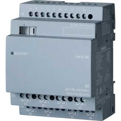 Модуль расширения Siemens LOGO! DM16 24R 24В 8DI 8DO 6ED10551NB100BA2