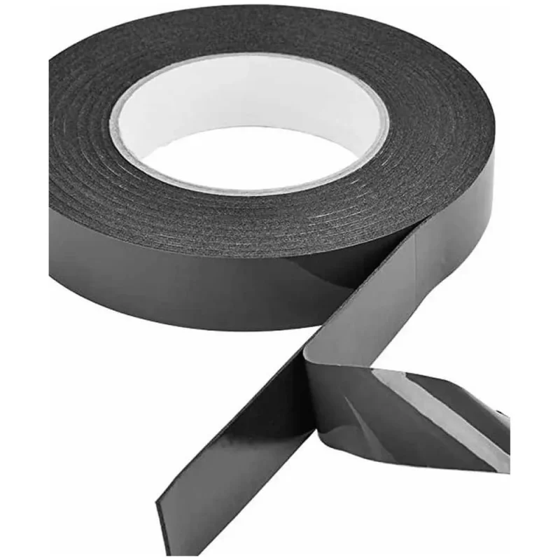 Клейкая лента A1 А1 DOUBLE SIDE ACRYLIC TAPE акриловая, двусторонняя, черная, 12 мм, 5 м A-DST-0512