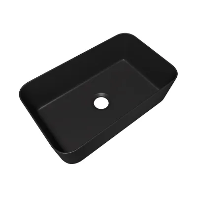 Раковина для ванной накладная Teymi Helmi Mini 48 черный матовый T50287 ЦБ-00270413