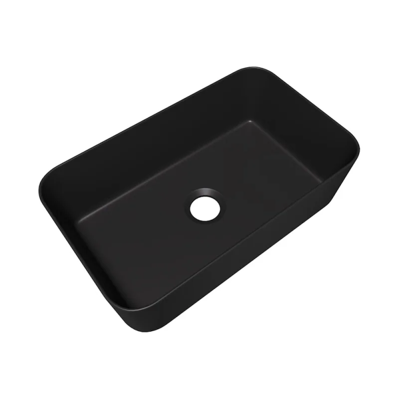 Раковина для ванной накладная Teymi Helmi Mini 48 черный матовый T50287 ЦБ-00270413