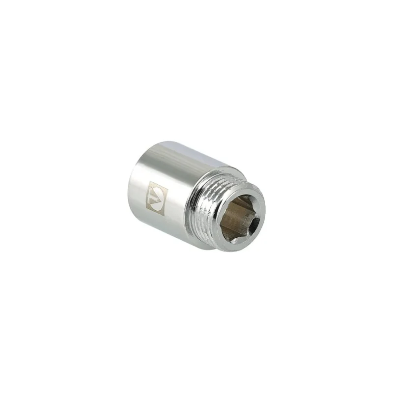 Удлинитель VALTEC 1 вн.х80мм, хром VTr.198.C.0680