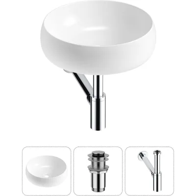 Комплект Wellsee 3 в 1 Lavinia Boho Bathroom Sink накладная раковина 36x36 см 20215035R