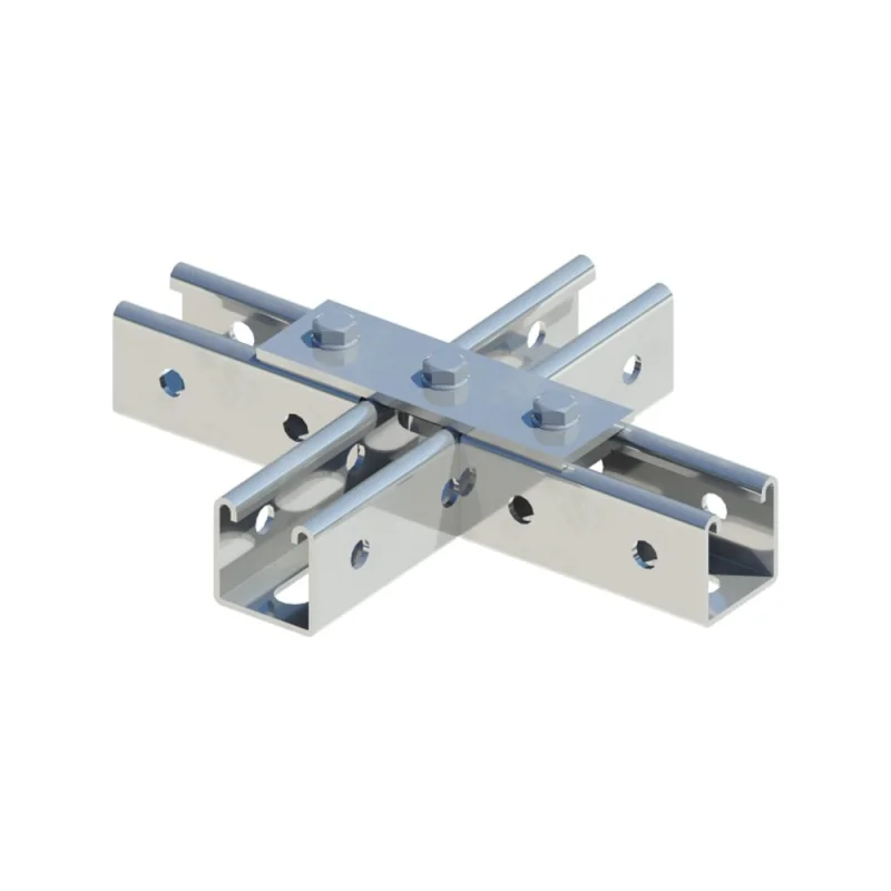 Пластина соединительная ООО "СТАЛЬНЫЕ СИСТЕМЫ" с 3-мя отверстиями, гор. цинк SR42-200
