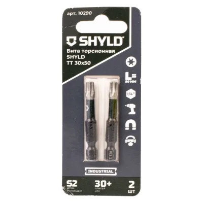 Торсионная бита SHYLD Torx Tamper 30x50 (2шт.) 6691368