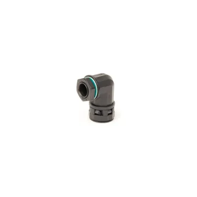 Монтажный комплект DKC муфта 90 грд. труба коробка DN 12 мм, М20x1,5, полиамид, цвет черный PACN12M20N
