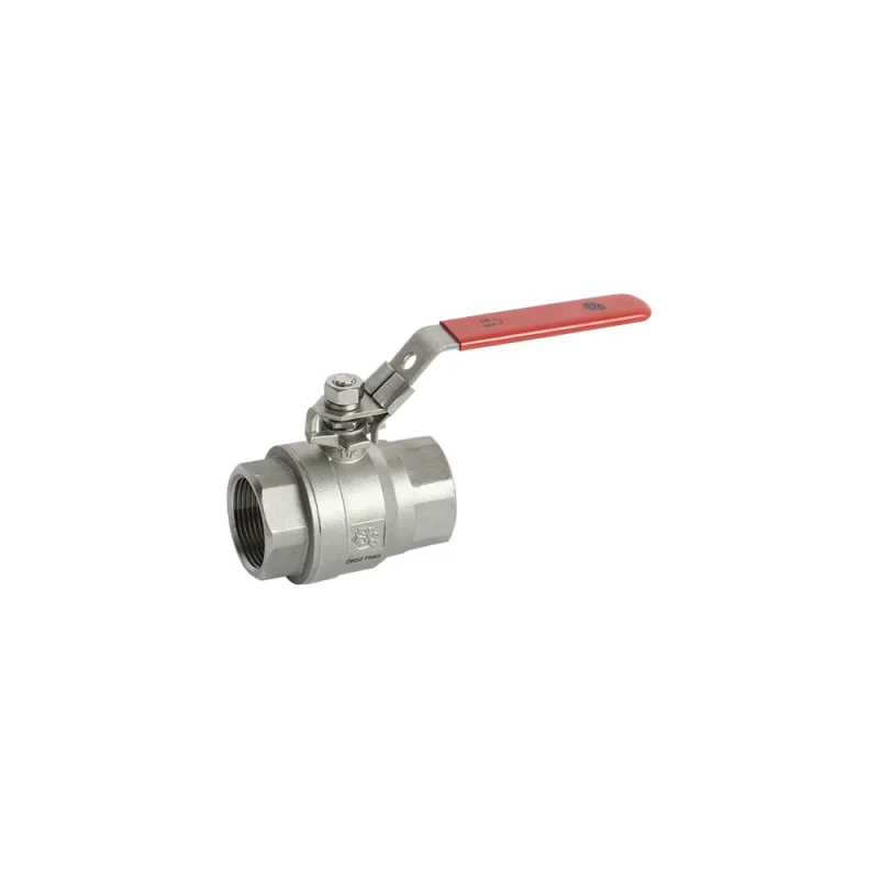 Кран шаровой полнопроходной RUSHWORK РАШВОРК DN008 PN63, CF8M / AISI316 / PTFE, ВР/ВР, рукоятка-рычаг 7014-008-63