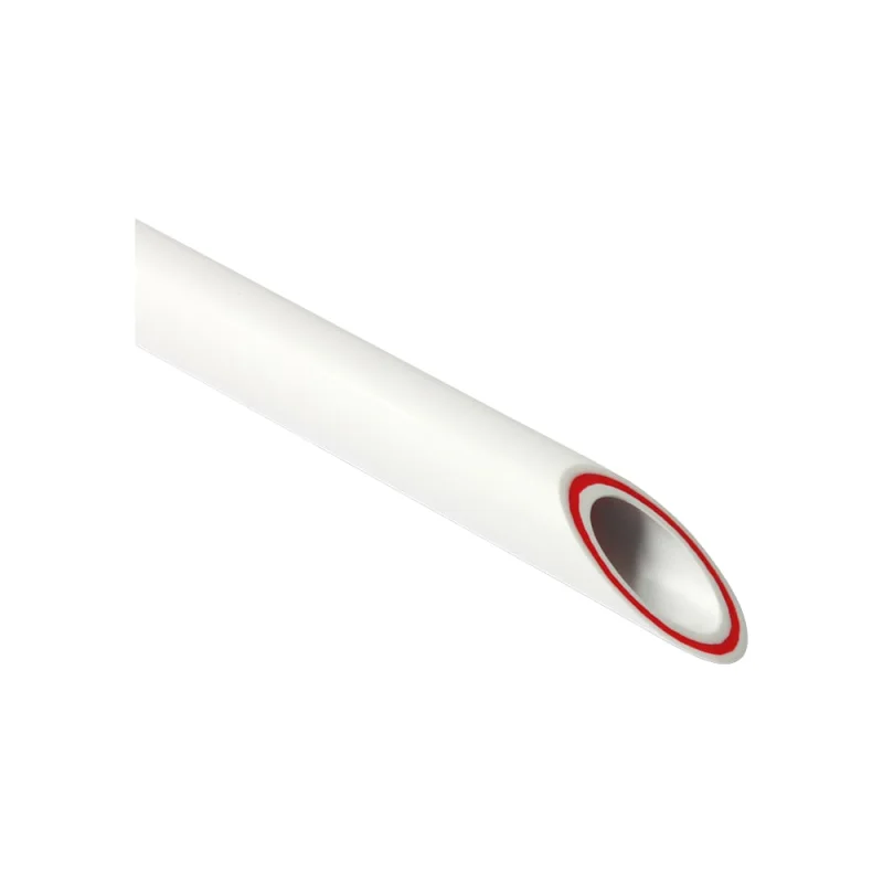 Армированная стекловолокном труба PRO AQUA PP-R RUBIS SDR 7.4 Белая 4 м d-20 мм PA35008P