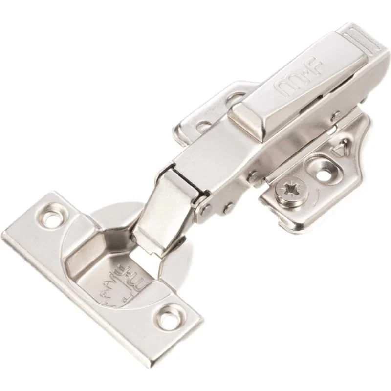 Петля MF Prima All-2-Way 3D, Clip-on, накладная с доводчиком, мягкий ход, никель, в сборе 18100v