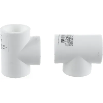 Тройник PRO AQUA PP-R белый 40 мм PA14014Pb