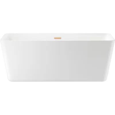 Отдельностоящая акриловая ванна Wellsee DeSire 160x77 см в наборе 4 в 1 231501004