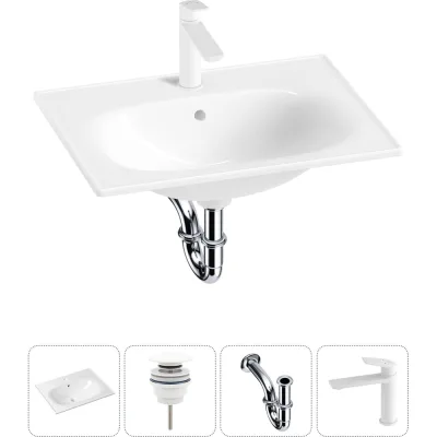 Врезная раковина для ванной Lavinia Boho комнаты Bathroom Sink в наборе 4 в 1 20217602R