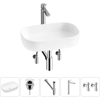 Накладная раковина для ванной Lavinia Boho комнаты Bathroom Sink в наборе 5 в 1 20217523R
