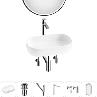Накладная раковина для ванной Lavinia Boho комнаты Bathroom Sink в наборе 6 в 1 20217515R