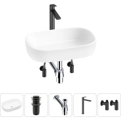 Накладная раковина для ванной Lavinia Boho комнаты Bathroom Sink в наборе 5 в 1 20217404R