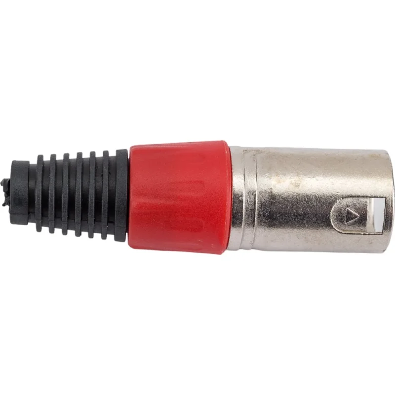 Π Π°Π·ΡΠ΅ΠΌ XLR 3P ΡΡΠ΅ΠΊΠ΅Ρ Pro Legend ΠΌΠ΅ΡΠ°Π»Π» ΡΠ°Π½Π³Π° Π½Π° ΠΊΠ°Π±Π΅Π»Ρ, ΠΊΡΠ°ΡΠ½ΡΠΉ, PL2175