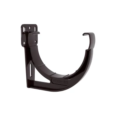 Кронштейн желоба Grand Line slider Дизайн 135 ПВХ GL коричневый (RR32) 422302
