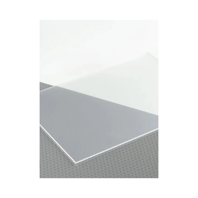 Оргстекло Papa Plastic матовое, сатинированное, литое, 60х40 см, 3 мм, 1 лист. SATIN-60-40-3