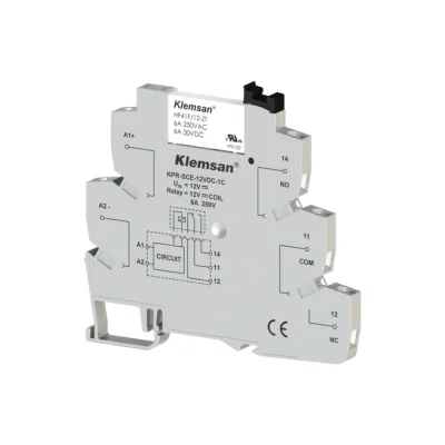 Интерфейсное реле Klemsan KPR-SCE-12VDC-1C; 6A 10 шт. 0.0.0.2.270804