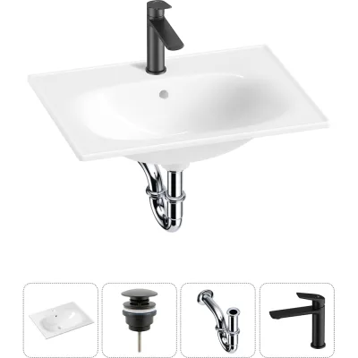 Врезная раковина для ванной Lavinia Boho комнаты Bathroom Sink в наборе 4 в 1 20217600R
