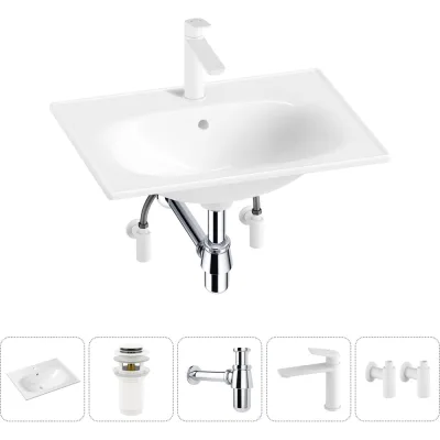 Врезная раковина для ванной Lavinia Boho комнаты Bathroom Sink в наборе 5 в 1 20217622R