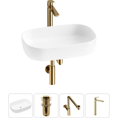 Накладная раковина для ванной Lavinia Boho комнаты Bathroom Sink в наборе 4 в 1 20217557R