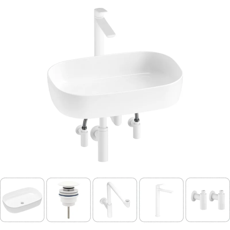 Накладная раковина для ванной Lavinia Boho комнаты Bathroom Sink в наборе 5 в 1 20217574R