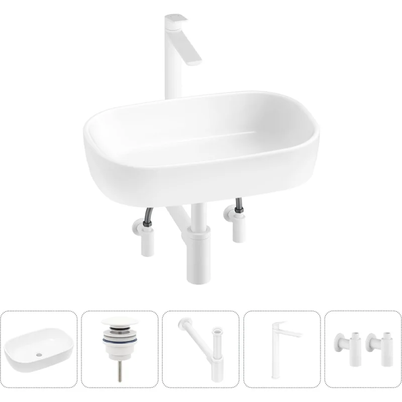Накладная раковина для ванной Lavinia Boho комнаты Bathroom Sink в наборе 5 в 1 20217446R