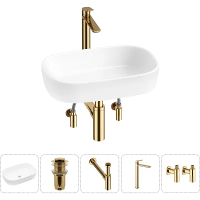 Накладная раковина для ванной Lavinia Boho комнаты Bathroom Sink в наборе 5 в 1 20217457R