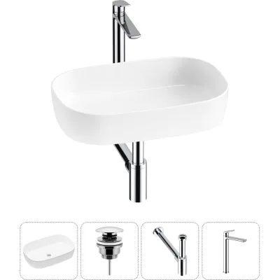 Накладная раковина для ванной Lavinia Boho комнаты Bathroom Sink в наборе 4 в 1 20217519R