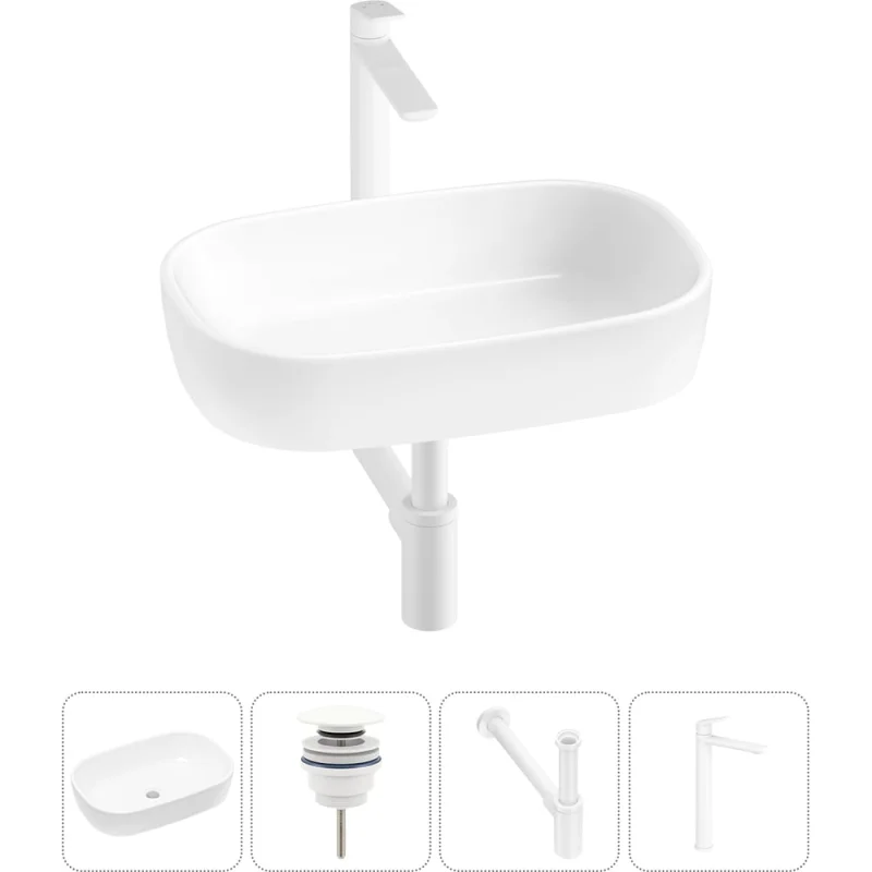 Накладная раковина для ванной Lavinia Boho комнаты Bathroom Sink в наборе 4 в 1 20217442R