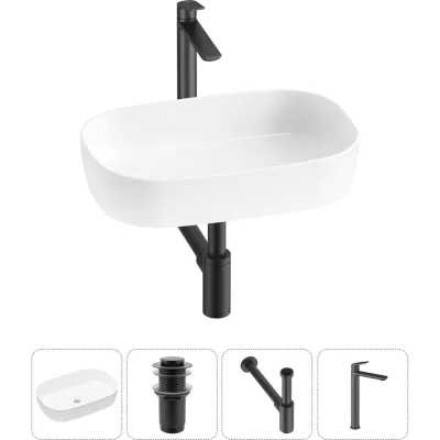 Накладная раковина для ванной Lavinia Boho комнаты Bathroom Sink в наборе 4 в 1 20217508R