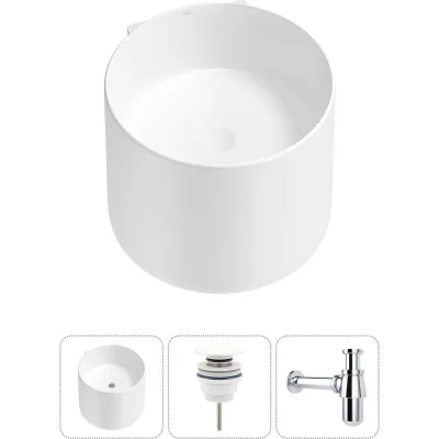 Набор Wellsee 3 в 1 M1 Limited Edition подвесная раковина 45x45 см 20213849R