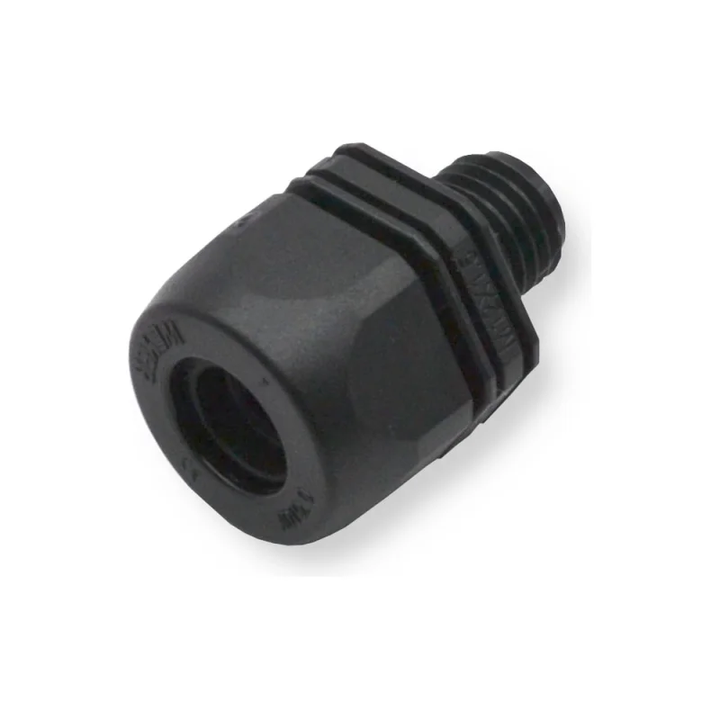 Коннектор прямой Weyer WQGD-M12B/AD10.0 муфта для гофрированных труб нар. M12x1.5 WE0801000