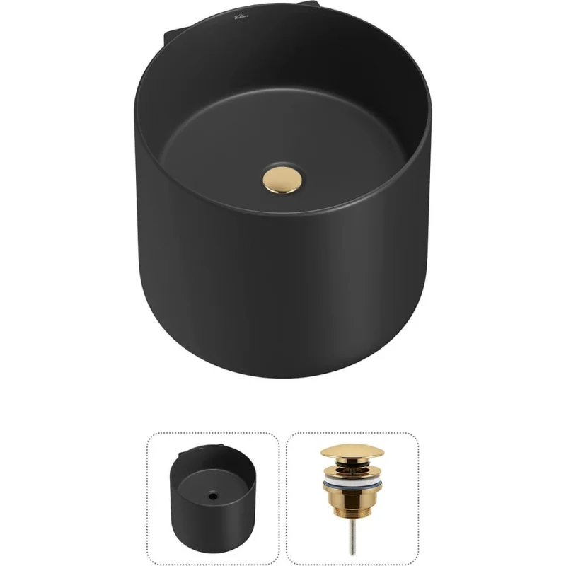 Набор Wellsee 2 в 1 M1 Limited Edition подвесная раковина 45x45 см 20213856R