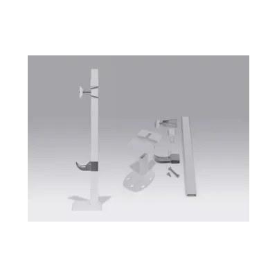 Напольное крепление GUARDO PILON для высоты 350-400 мм, белое, 1 шт AMENBAIE56
