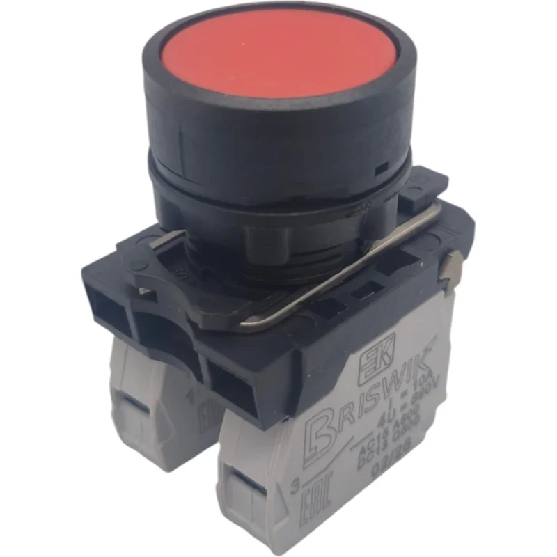Выключатель Briswik КМЕ 4511м красный 1но+1нз Цилиндр IP54 aB-DB-4Ai-0221