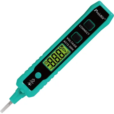 Тестер напряжения Pro'sKit NT-320 AC 12-300V (цифровой дисплей, звук.сигнал, фонарик) С00040394