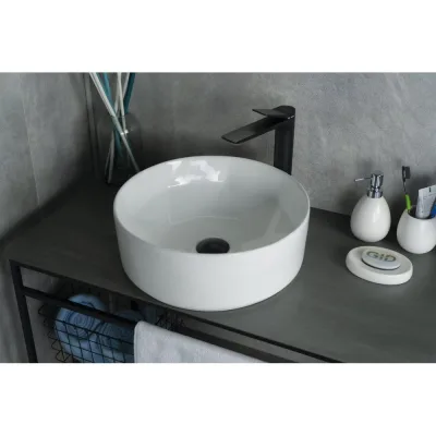 Раковина Gid N9425 накладная белая 40x40x15 51144