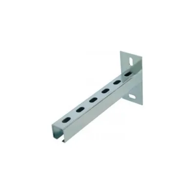 Настенный кронштейн CABLIDERTRAYS Т-образный CabLiderRapid (30х20х2,0) основание (110х45х4) 300мм электрохимическое цинкования С-КНУэц(сн)-30х20-300