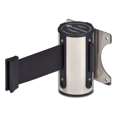 Комплект настенный блок с лентой и фиксатор Rusbarrier KP-NB-27625 black